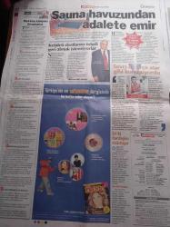 Hürriyet Gazetesi - 13 Temmuz 2003-  Sponsorluk 2300 Yıl Önce De Varmış - Recep Tayyip Erdoğan Nota Vermek Müzik Notası Vermeye Benzemez - Abdüllatif Şener Yolsuzlukların Kökünü Kazıyacağız-  Tecavüz Ve Hırsızlıktan Kıbrıs Türk Hava Yolları Başkanlığına Celal Akbulut - Ayşegül Tecimer