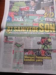 Hürriyet Gazetesi - 31 Ocak 2012 - Beşiktaş'a Serbest Galatasaray'a Yasak - Marilyn Monroe Twiti Yaktı - Sahada Yatan Üstsüz Kadına RTÜK Uyarısı - Yüz Nakli Yapılan Uğur Acar'ın Yeni Yüzde Tercihi Top Sakal- Beşar Esad Ailesini Kaçıramadı- Başbakan Recep Tayyip Erdoğan Ulusa Seslendi - Mini Buzul Çağı Geliyor - Türkiye Futbol Federasyonu Başkanı Mehmet Ali Aydınlar İstifa Yok Yola Devam