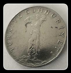 1970 - 25 KURUŞ (TCM1970) “T.C Ters”