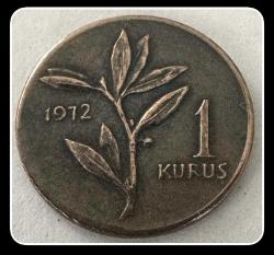LOT.4 » 1972 - 1 KURUŞ (TCM1972) “BAKIR”