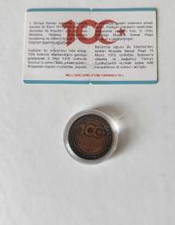 Atatürk'ün Samsuna Çıkışının 100. Yılı - Darphane - Bronz Hatıra Para