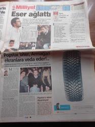 Milliyet Gazetesi - 4 Ocak 2004- Popstar Biter Armağan Çağlayan Ekranlara Veda Eder - Ali Babacan Mutlu Son 28 Yılın En Düşük Enflasyonu - Vicdan Mafyası - Kiralık Katil Atanur Çevikkol'un İtirafları - Mısır Uçağı Denize Çakıldı 148 Ölü - İrtica Faaliyetleri Sebebiyle Basılan Menzil Dergahına İftar Yemeğine Katılan Hüsrev Kutlu - Doğum Gününün Gizli Dili - Ünlülerin Doğum Tarihi Karakter Analizi