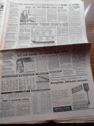 Milliyet Gazetesi - 9 Kasım 1991 - Devletin En Üst Birimlerinde PKK Değerlendirmesi Ayaklanma Hazırlığı - Süleyman Demirel Bakanlarını Seçiyor - Hüsamettin - Tansu Çiller - Yıldırım Aktuna - Cavit Çağlar - Ermenistan'ın Umudu Türkiye - Turgut Özal'a Lüks Yasağı - DTCF'de Türban Darbesi - Dünya Bankası Türkiye'nin Borçları Sorun Değil - Komünizmi Çökerten Türk Gültekin Köksal - Şener Şen