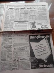 Milliyet Gazetesi - 9 Kasım 1991 - Devletin En Üst Birimlerinde PKK Değerlendirmesi Ayaklanma Hazırlığı - Süleyman Demirel Bakanlarını Seçiyor - Hüsamettin - Tansu Çiller - Yıldırım Aktuna - Cavit Çağlar - Ermenistan'ın Umudu Türkiye - Turgut Özal'a Lüks Yasağı - DTCF'de Türban Darbesi - Dünya Bankası Türkiye'nin Borçları Sorun Değil - Komünizmi Çökerten Türk Gültekin Köksal - Şener Şen