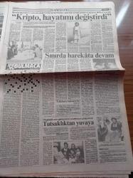 Milliyet Gazetesi - 27 Ekim 1991 -  Fenerbahçe Trabzonspor'u Bombaladı - Rıdvan Dilmen'e Sabah Operasyonu - Süleyman Demirel'den Anayasa Paketi - PKK Ölülerini Yakıyor - Deniz Baykal Telaşa Gerek Yok Hükümet Görüşmelerini SHP'nin Yeni Yönetimi Yürütmeli - Emekli Orgeneral Adnan Ersöz'ün Katili Yakalandı - Dışişleri Bakanlığı'nın Gizli Belgesini Hasan Celal Güzel'e Vermekle Suçlanan Hande Şevkat Mumcu Beraat Etti