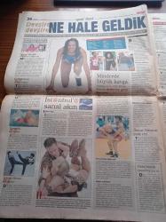 Milliyet Gazetesi - 11 Şubat 2000 - Ali Şen Vefa Küçük'ün Kafasına Rakı Bardağı Koymuştu Bu Görüntü Seçim  Malzemesi Oldu - Devşirme Oyuncular İstiklal Marşı Bilmiyor Bizi Temsil Ediyor - Billur Kalkavan Striptiz Yaptı Olay Oldu - Orhan Gencebay'a Tatsız Sürpriz - Vali Salih Şarman Bin Kişilik Özel Taburu Tansu Çiller'in Emriyle Ben Kurdum - Vali Salih Şarman Gidince Özel Tabur Dağıldı - Tansu Çiller 600'ü Kayıp Batman Silahları İle Net Cevap Veremedi