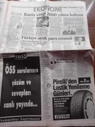 Milliyet Gazetesi - 7 Nisan 1996 - Boksta Nurhan Süleymanoğlu Finali Kaptı - Fenerbahçe'de Yönetim Karıştı - Tarikatçı Genç Kızlar Anlatıyor - Rahmi Koç'tan Başkanlık Sistemi Önerisi - IMF Yolu Göründü - Cumhuriyet Halk Partisine Reform - Başbakanı Ürküten Tablo