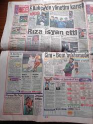 Milliyet Gazetesi - 7 Nisan 1996 - Boksta Nurhan Süleymanoğlu Finali Kaptı - Fenerbahçe'de Yönetim Karıştı - Tarikatçı Genç Kızlar Anlatıyor - Rahmi Koç'tan Başkanlık Sistemi Önerisi - IMF Yolu Göründü - Cumhuriyet Halk Partisine Reform - Başbakanı Ürküten Tablo