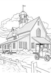 Köy Hayatı Boyama Kitap Seti (3 Süper Kitap)