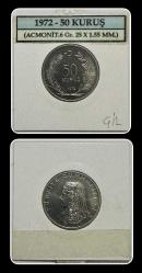 1972 Yılı 50 KURUŞ (ÇİL+) TCM72
