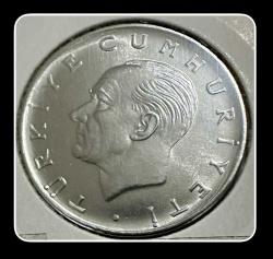 1972 Yılı 1 LİRA (ÇİL+) TCM72 “T.C Düz”