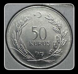 1973 Yılı 50 KURUŞ (ÇİL+) TCM73