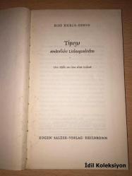 Tipsys sonderliche Liebesgeschichte - Else Hueck Dehio - Eugen Salzer Verlag - Almanca Kitap (Tipsy'nin garip aşk hikayesi) Hafif Yıpranmalar Mevcut