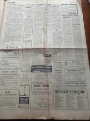 Milliyet Gazetesi - 10 Nisan 1968 -  Diyanet İşlerinde 3 Daire Başkanı Ata'nın Resimlerini  Odalarından Kaldırdı -New York Valisi Rockefeller -Meksika Güreş Takımı Geliyor -  Galatasaray Bandırma Önünde İmza- Zenci Lider Doktor Martin Luther King İçin Tören Yapıldı - Diyanet İşleri Başkanı İbrahim Elmalı Millet Partisi Teşkilatına Bir Genelge Gönderdi -  Haber Ajansı Muhabirlerinden Orhan Kantoğlu Vuruldu - Elmalı İlçesinde Durum Gerginleşti - İsrail İşgali Durmuyor - Emlak Kredi Bankası 100 Bin Lira Bağışladı