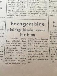 Şark ekspres Gazetesi  21 Kasım 1962 -  Karaköse-Ağrı yerel taşra basını-Vali Turgut Kılıçer  Doğu Bayazıt da incelemelerde  bulundu  -Diyarbakırda  petrol bulundu  Üniversite 3274 öğrenci alınacak Fezagemisinie çıkıldığı hissini veren bir bina  Yemende rüşvet alan asılacak  14  Afrikalı  İzmire geldi -Dünyanı en  Kuvvetli Mikroskobu  - Amerikan Nisan da 18  turluk  Feza  uçuşu tertip edecek -  Şiir  Köşesi  1963 yılında İsrail deki 1200 delege iştirak edecek  Özel teşebbüs bi kağıt fabrikası kuruluyor  -Atomla çalışan  radar istasyonu - İsrailde tuzlu suyu tatlılaştırma  falıyetleri gelişiyor - Türkiye ye yardımla ilgili  toplantı başlıyor