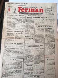 Ferman Kültürel İktısadi Siyasi Hür  Gazete   - 6 Kasım 1972 Bumudur  Basın Hürriyeti -Köylü  vatandaş , ısınmak için bahçesindeki Meyve  ağaçlarını  keserek  ısınıyor  -Atatürk ' ün  34. ncü  Ölüm  Yılı  Anma  Programı  -Düzce haber 5 Yaşında - Yılmaz  Peker  ve İhtıyar Kemancı  -Fikir Köşesi - Şiir Köşesi -Düzcespor : 2 -Eyüp Gençlik : 0