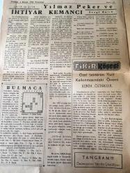 Ferman Kültürel İktısadi Siyasi Hür  Gazete   - 6 Kasım 1972 Bumudur  Basın Hürriyeti -Köylü  vatandaş , ısınmak için bahçesindeki Meyve  ağaçlarını  keserek  ısınıyor  -Atatürk ' ün  34. ncü  Ölüm  Yılı  Anma  Programı  -Düzce haber 5 Yaşında - Yılmaz  Peker  ve İhtıyar Kemancı  -Fikir Köşesi - Şiir Köşesi -Düzcespor : 2 -Eyüp Gençlik : 0