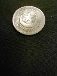 PARA 1939 YILI T.C. 5 KURUŞ 5,1