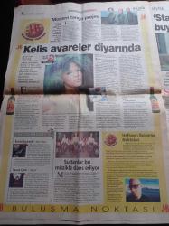 Milliyet Cumartesi Gazetesi - 1 Aralık 2001 - Ali Poyrazoğlu Fotoğrafı - Michael Haneke'nin Cannes Film Festivali'nde Büyük Ödül Kazanan Filmi Gösterime Girdi - Piyanist Filmi- 13 Ankara Film Festivali - 2. İzmir Kısa Film Günleri - Mustafa Altıoklar - Tüp Bebek Ve Prenses Süreyya - Kelis'in Hızlı Yükselişi - 350 Yıllık Zülfaris Sinagogu Restore Edildi Ve Müze Oldu