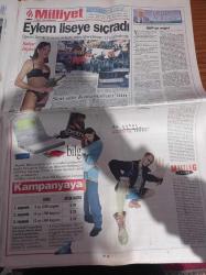 Milliyet Gazetesi - 6 Nisan 1996 - Fenerbahçe'de Aykut Kocaman Sesleri - Ayda 100 Trilyon Açık Veren 1996 Mali Yılı Bütçesi Korkutuyor - Mesut Yılmaz Mit Müsteşarı Değişecek - Doğru Yol Partisi Lideri Tansu Çiller'den Kongre Resti - Kadın İsa - Küçük Caniye Kadın İsyanı - Nobel Ödüllü Sapık Doktor Gajdusek - Suriye'de Tehlikeli Oyun - Çeçenistan'a Atom Mu Atıldı