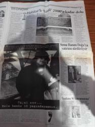 Milliyet Gazetesi - 30 Nisan 1996 - Trabzonspor Fenerbahçe Maçı İçin Olağanüstü Güvenlik Önlemleri Alınacak - Çeçenlerin Anası Dudayeva Süleyman Demirel'e Mesaj Yolladı  Beni Boris Yeltsin'le Görüştürün - Başbakan Mesut Yılmaz Gökova'dan Geçti - Habitat'ta Koşullu Özgürlük - Saddam Hüseyin'in Doğum Günü - Türkiye Tüm Dünyada Kara Para Cenneti İlan Edilebilir - Polisler Askere