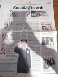 Milliyet Popüler Kültür Gazetesi - 25 Eylül 2003 - Emniyet Mafya Magazinin Yolları Aynı İsimde Kesişti Hüseyin Kocadağ - Susurluk Kazasında Arabayı Kullanan Polis Şefi Hüseyin Kocadağ Bir Tek Fenerbahçe'ye İhanet Etmedi - Yılmaz Erdoğan Vizontele 2 Filminde 12 Eylül'ü Anlatıyor - Deniz  Akkaya - Tuba Ünsal - Davut Güloğlu - Dinsel Azizeler Cinsel Fahişelere Dönüştü