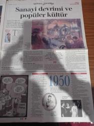 Milliyet Popüler Kültür Gazetesi - 25 Eylül 2003 - Emniyet Mafya Magazinin Yolları Aynı İsimde Kesişti Hüseyin Kocadağ - Susurluk Kazasında Arabayı Kullanan Polis Şefi Hüseyin Kocadağ Bir Tek Fenerbahçe'ye İhanet Etmedi - Yılmaz Erdoğan Vizontele 2 Filminde 12 Eylül'ü Anlatıyor - Deniz  Akkaya - Tuba Ünsal - Davut Güloğlu - Dinsel Azizeler Cinsel Fahişelere Dönüştü