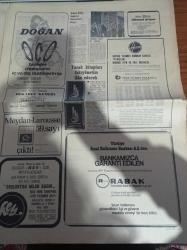 Milliyet Gazetesi - 31 Mayıs 1971 - Maltepe'de Kıstırılan 2 Gerillacı Bir Kızı Rehin Aldı - Mahir Çayan Ve Hüseyin Cevahir Binbaşı Dinçer Erkan'ın Kızı Sibel Erkan'ı Rehin Aldı - Şehir Eşkıyalarının Vurduğu Kadın ve Bekçi Ameliyat Edildi - Binbaşı Dinçer Erkan Eşi Kızım Su Verirken Rehin Alındı - Sıkıyönetim Ve Birinci Ordu Komutanı Faik Türün - Zırhlı Tugay Komutanı General Celal Bulutlar - Yasak Kitapları Sıkıyönetim İlan Edecek - Giresun Ve Adana Birinci Ligde