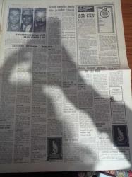 Milliyet Gazetesi - 31 Mayıs 1971 - Maltepe'de Kıstırılan 2 Gerillacı Bir Kızı Rehin Aldı - Mahir Çayan Ve Hüseyin Cevahir Binbaşı Dinçer Erkan'ın Kızı Sibel Erkan'ı Rehin Aldı - Şehir Eşkıyalarının Vurduğu Kadın ve Bekçi Ameliyat Edildi - Binbaşı Dinçer Erkan Eşi Kızım Su Verirken Rehin Alındı - Sıkıyönetim Ve Birinci Ordu Komutanı Faik Türün - Zırhlı Tugay Komutanı General Celal Bulutlar - Yasak Kitapları Sıkıyönetim İlan Edecek - Giresun Ve Adana Birinci Ligde