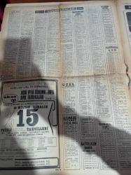 Milliyet Gazetesi - 15 Mart 1971 - Cumhurbaşkanı Cevdet Sunay Liderleriyle 25 Dakika Konuştu Ve Çarşambaya Kadar Görüşlerini İstedi - Silahlı Kuvvetler Alarmda - Komutanların Muhtırası Üzerine İstifa Eden Süleyman Demirel Adalet Partisi Genel Başkanı Olarak Toplantıya Katılmadı - Dünya Gazetesi Amerikan Konsolosluğu Ve Bankasına Bomba Atıldı - Genelkurmay Başkanı Orgeneral Memduh Tağmaç-  Büyük Fırtına Yarın Akşam Kopacak Ya Cemal Kamacı Ya Da Roque Avrupa Şampiyonu Olacak - Galatasaray Beşiktaş'tan Zor Kurtuldu - Cihat Arman - Can Bartu - Şükrü Gülesin