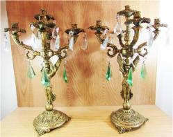 AnTiKa AVRUPA HaRiKa BÜYÜK BOY BRonZ ŞAMDANLAR.....ÇİFT