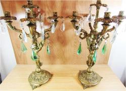 AnTiKa AVRUPA HaRiKa BÜYÜK BOY BRonZ ŞAMDANLAR.....ÇİFT