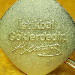 VINTAGE TÜRK HAVA KURUMU ŞİŞLİ ŞUBESİ ANAHTARLIK