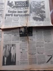 Milliyet Gazetesi - 11 Nisan 1991 - İstanbul'da 35 Yunanlı Ölümüyle Sonuçlanan Otobüs Kazası - Atina'dan Sert Protesto Misilleme Yaygarası - Asım Ekren Selma Güneri İle Lokanta Açacak - Magic Box Güzellik Yarışması - Olağanüstü Hal Bölge Valisi Hayri Kozakçıoğlu Iraklı Sığınmacılar Geri Gönderilmeli- Mahkuma Bayram Umudu Adalet Komisyonu Tecil Yerine Şartlı Salıverilmeyi Kabul Etti