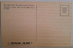 ŞEHİR KARTPOSTALI-FRANSA/PARİS KARŞIDAN EYFEL KULESİ GECE GÖRÜNTÜSÜ,ARKASINA YAZILMAMIŞ,RENKLİ, 10 X 14 CM EBADINDA - 1950'LER, 1960'LAR, 1970'LER, 1980'LER