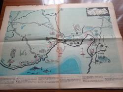 Milliyet Turizm Gazetesi - 1980'li Yıllar - Akdeniz Bölgesi 3 -  Good Year Reklamı: Yılankale - Anavarza Mozaiklerle Dolu - Adana - Deniz İçin Karataş Veya Ayas'a Gitmek Gerek - Mersin - Softa Kalesi - Cennet Cehennem Obrukları- Silifke - Korikos Kalesi - Tarsus Şelalesini Mutlaka Görün - Kız Kalesi - Hatay - Antakya - Pe Re Ja Turistik Kolonyası - Gripin Reklamı