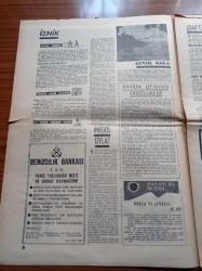 Milliyet Turizm Gazetesi - 1980'li Yıllar - Marmara 2 - Bursa - Kocaeli - Sakarya - Uludağ - Kaplıcalar - İznik - Plajlar - Nerede Nasıl Kalınır - İzmit'te Önce Bayramoğlu'nu Görünüz - Hereke - Sapanca - Akyazı Kuzuluk - Karasu Kocaali Caferiye