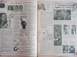 Ses Dergisi - 15 Şubat 1969 - Sayı:8 - Filiz Akın - Kartal Tibet - Cüneyt Arkın -Fecri Ebcioğlu - Rüçhan Adlı - Türkan Şoray - Zeki Müren - Göksel Arsoy - Patrick Gilles - Metin Yavuzdoğan - Göksel Arsoy - Sacha Distel - Berkant - Gökçen Akgürgen - Rita Pavone - Andriano Celentano - Patty Pravo - Kartal Tibet - John Strauss - Ursula Andrews - Semiramis Pekkan - Jeanete Mac Donald - Cary Grant - Sharon Tate - Maria Cellas - Chelo Alonso - Sema Özcan - İnci Bolcan - Frank Sinatra - Richard Harris - Muhtar Kocataş - Halit Açatepe - Altan Karındaş - Mehmet Keskinoğlu - Zeynep Şenyılmaz - Gülyüz Tolga - Ahmet Demir - Suna Artun - Boris Karloff - Suavi Sonar - İva Zanicchi - Sergio Endrigo - Little Tony - Maurice Chevalier - Un Sorriso - Ayla Tayman - Erol Büyükburç - Mick Jagger - Michele Breton - Tanju Gürsu - İzzet Günay - Yapı ve Kredi Bankası Reklamı - Tam Takım Dergi