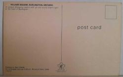 ŞEHİR KARTPOSTALI-KANADA/ONTARIO BURLINGTON KÖY İÇİNDEN BİR RESTAURANT KAFENİN GÖRÜNTÜSÜ,ARKASINA YAZILMAMIŞ,RENKLİ, 10 X 14 CM EBADINDA - 1950'LER, 1960'LAR, 1970'LER, 1980'LER