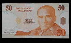 Efemera - 8. Emisyon B48 Seri 50 YTL 2005 ÇA/ÇİL KAĞIT PARA - kitantik - kitaLog