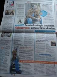 Vatan Pazar Gazetesi - 15 Nisan 2012 - Alev Hanım'ın Büyük Dedesi Osman Hamdi'nin Tablosunu Satıp At Çiftliği Kurdu - Yeraltı Filminin Başrol Oyuncusu Engin Günaydın - Esra Ülger Menopoza Girince Yaşadıklarını Yazıp Sahneye koydu - Yılın En İyi Türk Şarapları - İlk Pop Starımız 82 Yıl Önce Seçildi Hudadat Şakir Turalı - Ünlü Kalp Cerrahı profesör Bingür Sönmez