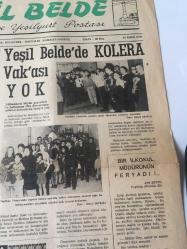 Yeşil Belde  -Yeşilköy ve Yeşilyurt  Postası -24 Ekim 1970-  Yeşi Belde  Esnafının Dilinden İstek ve Dilekler -Yeşil Belde ' de KOLERE   Vak'ası yok -Bir İlkokul Müdürünün Feryadı  Arif Şenel  Yeşilköy İlkokulu Mdr-  Sanata Açılan  Pencere  Itır Gürdemirel -Kralların Ressam  Rahmi  Pehlıvanlı - Doktorunuz  Diyor ki   -Koleradan  Korunma  Çareleri  dr .Dündar KUTLU - Okurlarımızın  Sorunları  Taci Özsarı -Sevgiden  Fısıltılar  -Yeşilköy G:2 - Y.K  Jimnastik .1