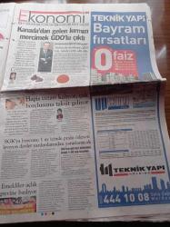 Vatan Gazetesi - 15 Kasım 2009 - Her Kehaneti Çıkan Mustafa Denizli Beşiktaş Şampiyon Olacak - Domuz Gribi 10 Derecenin Altında Patlar - CHP İle Alevi Kesimini Karşı Karşıya Getiren Onur Öymen'in Bu İlk Marifeti Değil - Süleyman Demirel Telekulak Skandalı İçin Böyle Ülke Olmaz Bu Ayıptır - Recep Tayyip Erdoğan - Deniz Baykal - Metrobüse Zam