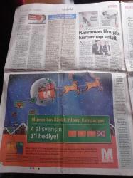 Vatan Gazetesi - 16 Aralık 2006 -Ahmet Ertekin- Dünya Kadınların Bir Numaralı Kitabı Yanık Tost - Umutsuz Ev Kadınları Dizisi - Futbol Dünyası Kaostan Kurtuluyor Haluk Ulusoy Gidiyor Hamdi Akın Geliyor - Sinpaş'ın Koç'tan 26 Milyon Dolara Arazi Bir Gecede Ticaret Alanı Oldu - Yuvacık Barajı Skandalı - Sefa Sirmen Kocaeli Okumasın Diye İldeki Bayilerden Vatan Gazetesini Topluca Aldi- Filistinde Müslüman Müslümanı Vuruyor - Seri Tecavüzcü Dehşeti