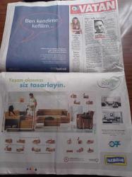 Vatan Gazetesi - 16 Aralık 2006 -Ahmet Ertekin- Dünya Kadınların Bir Numaralı Kitabı Yanık Tost - Umutsuz Ev Kadınları Dizisi - Futbol Dünyası Kaostan Kurtuluyor Haluk Ulusoy Gidiyor Hamdi Akın Geliyor - Sinpaş'ın Koç'tan 26 Milyon Dolara Arazi Bir Gecede Ticaret Alanı Oldu - Yuvacık Barajı Skandalı - Sefa Sirmen Kocaeli Okumasın Diye İldeki Bayilerden Vatan Gazetesini Topluca Aldi- Filistinde Müslüman Müslümanı Vuruyor - Seri Tecavüzcü Dehşeti