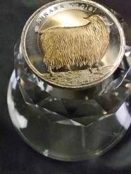 PARA HATIRA PARASI ''ANKARA KEÇİSİ'' 1 TÜRK LİRASI ÖZEL ZARFINDA VE ÇİZİKSİZ  ÇİLLLL  PARADIR   (Anadolu'ya özgü hayvan serisi Hatıra para koleksiyon) 885