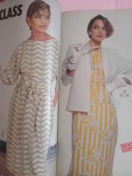 Burda Kadın Moda Dergi 4 Nisan 1984 Almanca türkçe açıklamalı elbiseler,pantolonlar ceketler patronları vardir