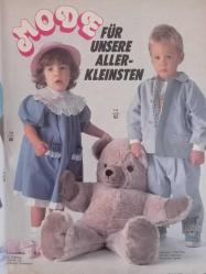 Burda Kadın Moda Dergisi-2 şubat 1987 bluzlar, Etekler, elbiseler, pantolonlar, kız ve erkek çocuk kıyafetleri Almanca Türkçe açıklamalı patronları vardır.