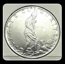 1977 - 2,5 LİRA  “ÇİL+” (TCM77) “T.C Ters”