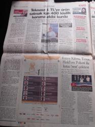 Vatan Gazetesi - 26 Ekim 2009 - Gelenek Bozulmadı Fenerbahçe 10. Sezonda Galatasaray'ı Kadıköy'den Eli Boş Gönderdi - İrtica Belgesi Tartışması - Eren Talu Defne Samyeli'ye Hem İftira Atıyor Hem Tehdit Ediyor - Genelkurmay'ın Cevap Aradığı 5 Soru - Albay Dursun Çiçek - Domuz Gribinde Yoğun Vaka Sürecine Girdik - Recep Tayyip Erdoğan Pakistan Başbakanı Gilani'ye İmam Hatip'i Anlattı